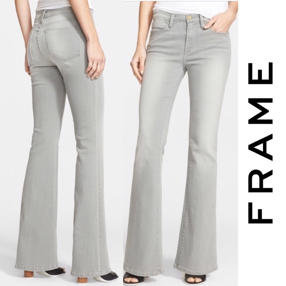 Frame Denim Le High Flare High Waist Hardy Jeans